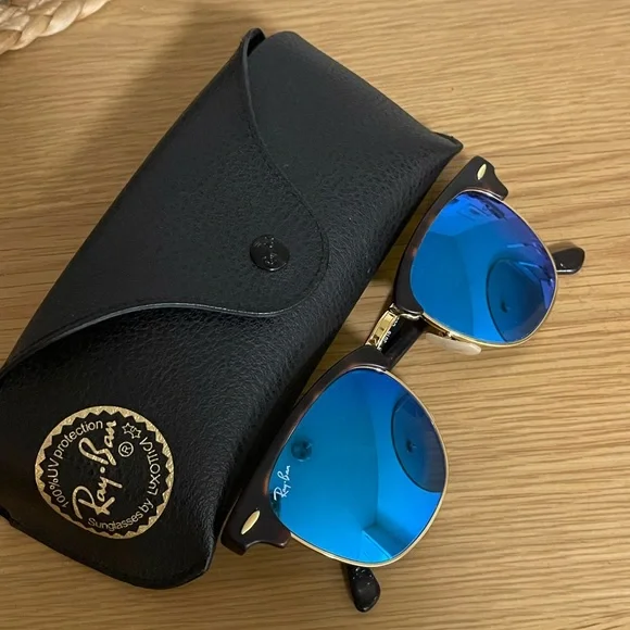 Ray-Ban | Accessories | Rayban Sunglasses With Blue Lenses  display picture 2